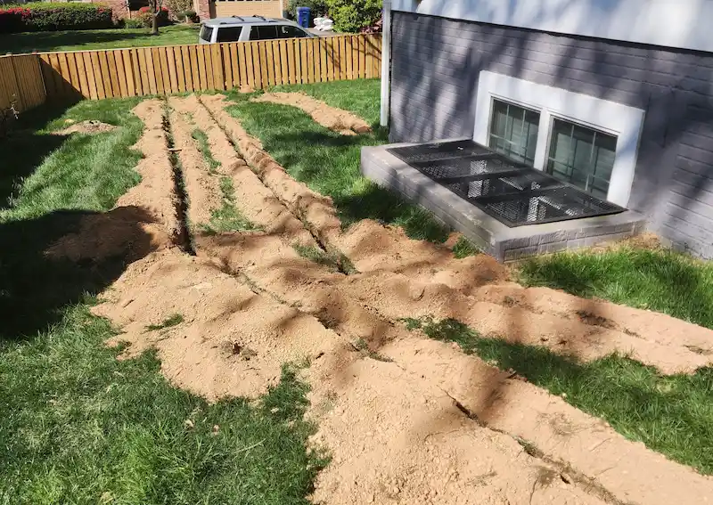 Buried Downspouts