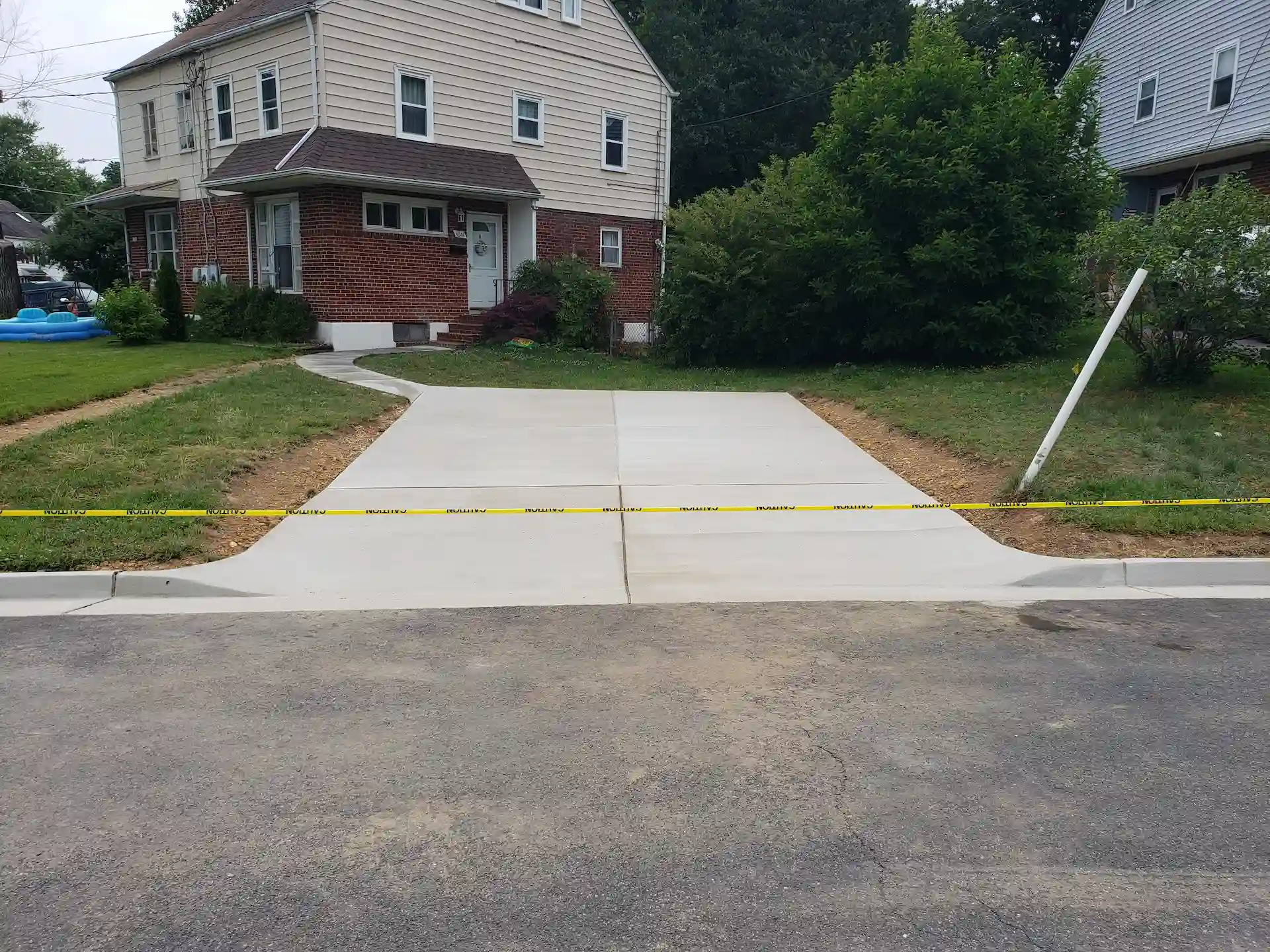 City of Alexandria Brick Driveway Apron