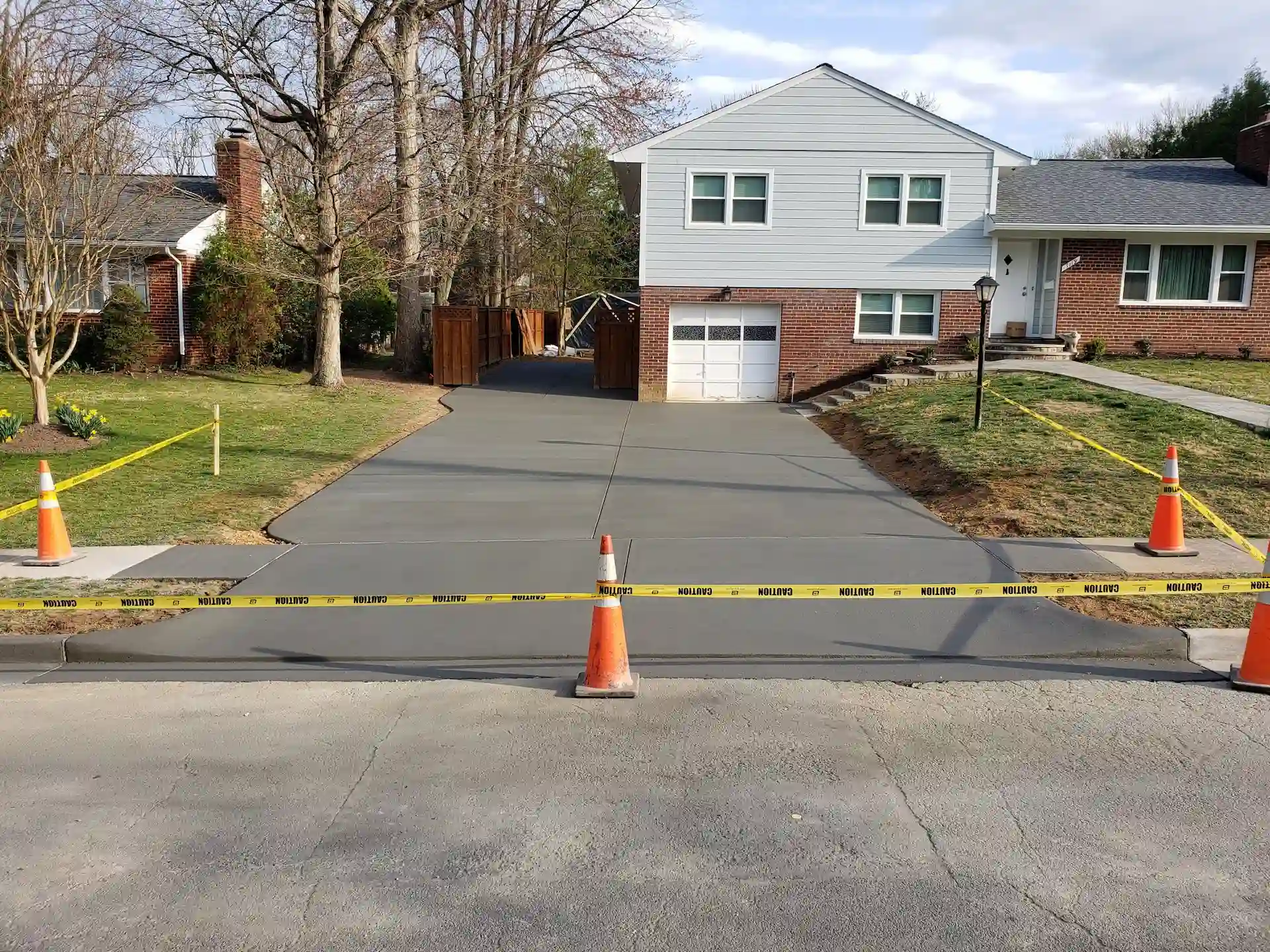 Concrete Driveway Replacement and Design Fairfax VA